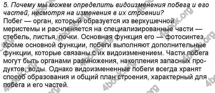 Ответы Биология 6 класс Костиков