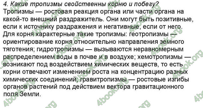 Ответы Биология 6 класс Костиков