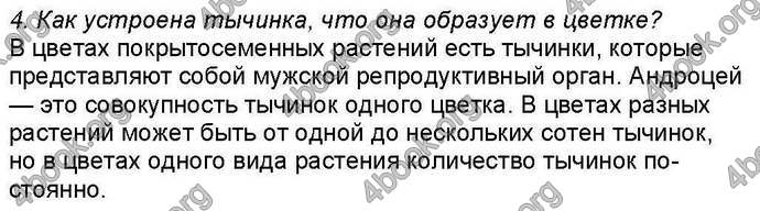 Ответы Биология 6 класс Костиков