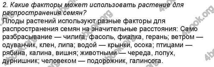 Ответы Биология 6 класс Костиков. ГДЗ