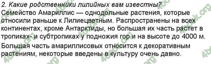 Ответы Биология 6 класс Костиков. ГДЗ