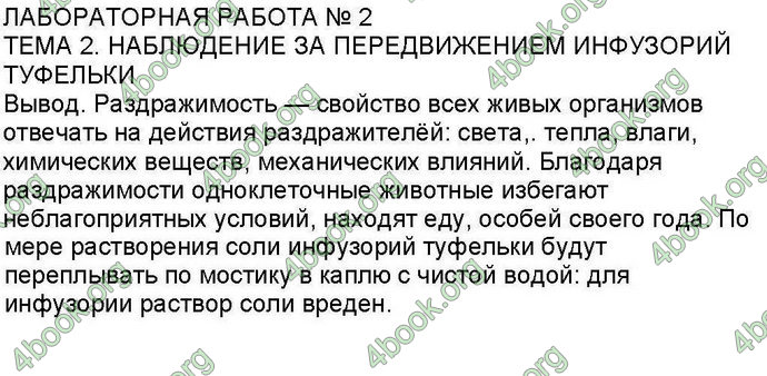 Ответы Биология 6 класс Костиков