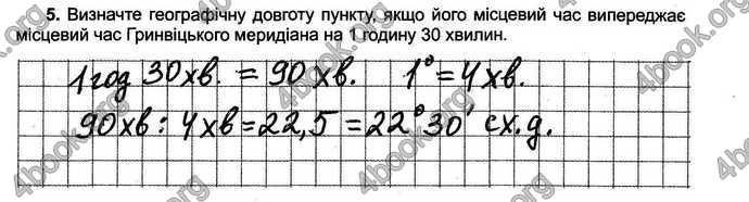 Відповіді Зошит тести Географія 6 клас Пестушко. ГДЗ