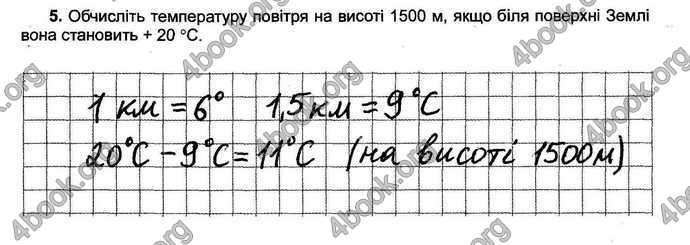 Відповіді Зошит тести Географія 6 клас Пестушко. ГДЗ