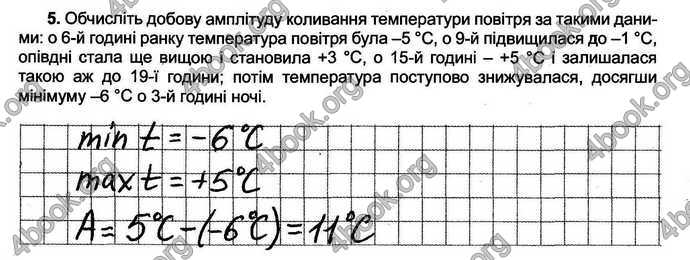 Відповіді Зошит тести Географія 6 клас Пестушко. ГДЗ