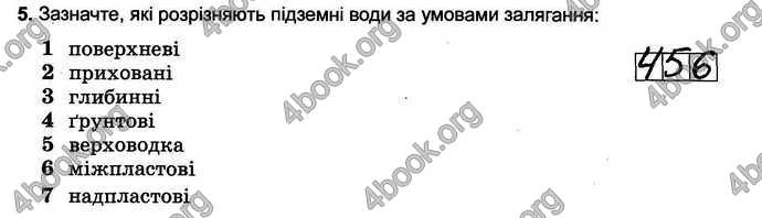 Відповіді Зошит тести Географія 6 клас Пестушко. ГДЗ