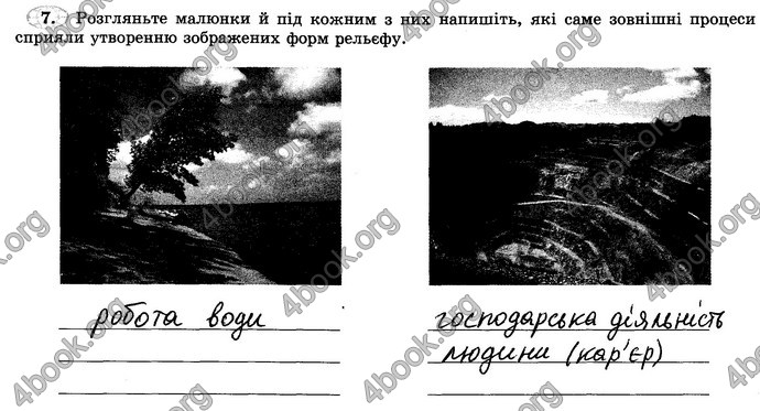 Відповіді Зошит практикум Географія 6 клас Пестушко