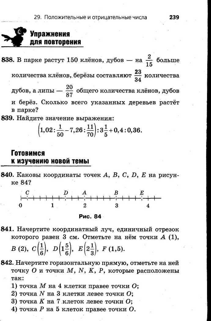 Математика 6 класс Мерзляк (Рус.)