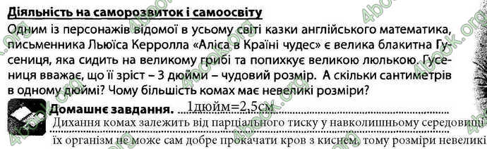 Відповіді Зошит Біологія 7 клас Соболь. ГДЗ