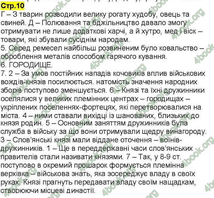 Відповіді Робочий зошит Історія України 7 клас Власов