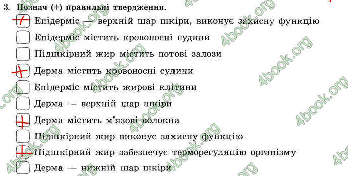 Відповіді Зошит Основи здоров’я 7 клас Бойченко