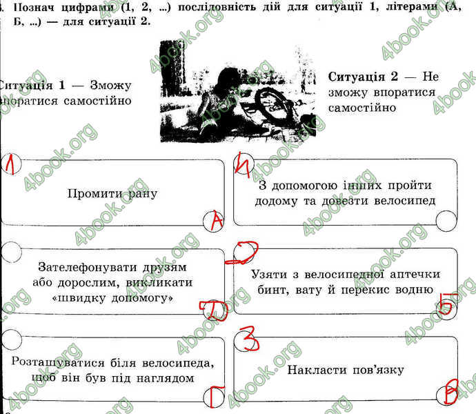 Відповіді Зошит Основи здоров’я 7 клас Бойченко