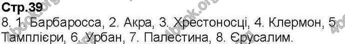 Відповіді Зошит Всесвітня історія 7 клас Ладиченко