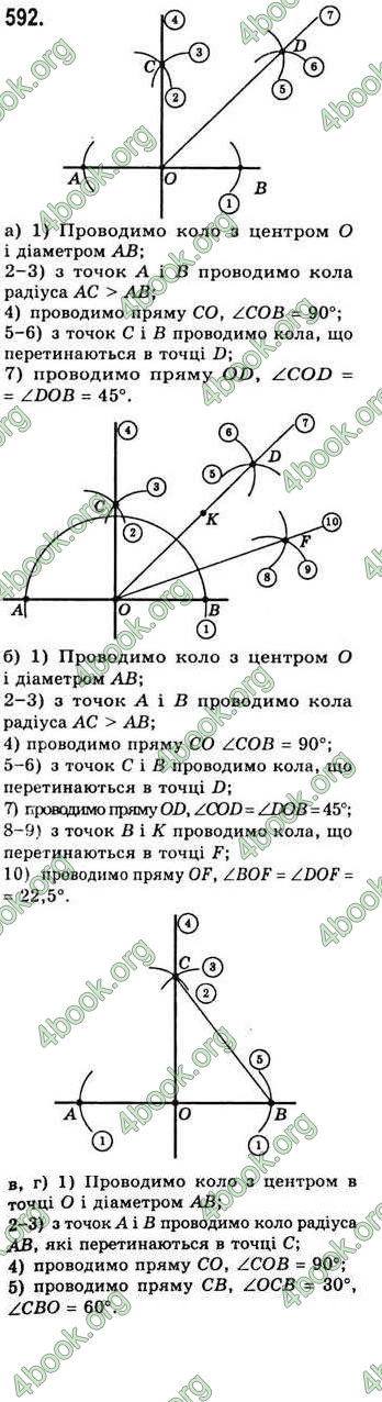 Відповіді Геометрія 7 клас Бевз 2007. ГДЗ