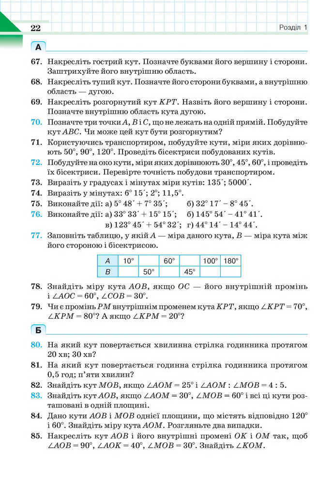 Геометрія 7 клас Бевз 2015