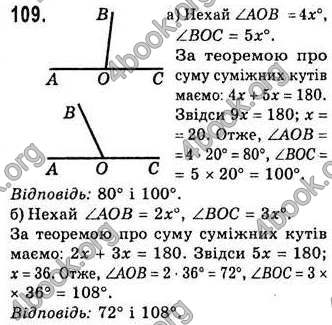 Відповіді Геометрія 7 клас Бевз 2015. ГДЗ