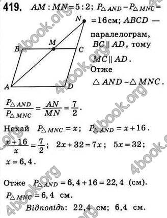 Відповіді Геометрія 8 клас Бевз 2008. ГДЗ