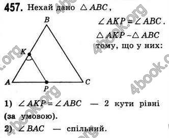 Відповіді Геометрія 8 клас Бевз 2008. ГДЗ