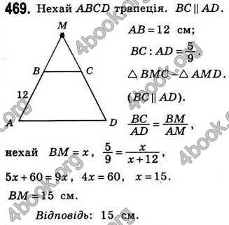 Відповіді Геометрія 8 клас Бевз 2008. ГДЗ