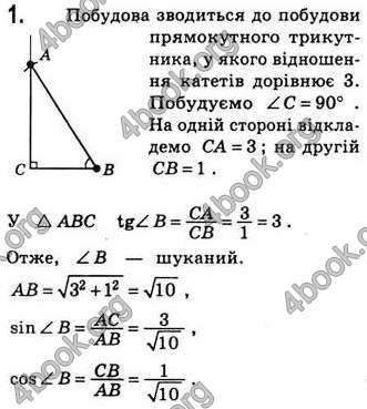 Відповіді Геометрія 8 клас Бевз 2008. ГДЗ