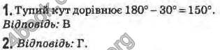 Відповіді Геометрія 8 клас Бурда 2008. ГДЗ