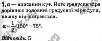 Відповіді Геометрія 8 клас Бурда 2008. ГДЗ