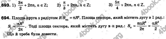 Відповіді Алгебра 10 клас Мерзляк Проф. ГДЗ