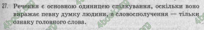 Відповіді Рідна мова 8 клас Заболотний 2008. ГДЗ