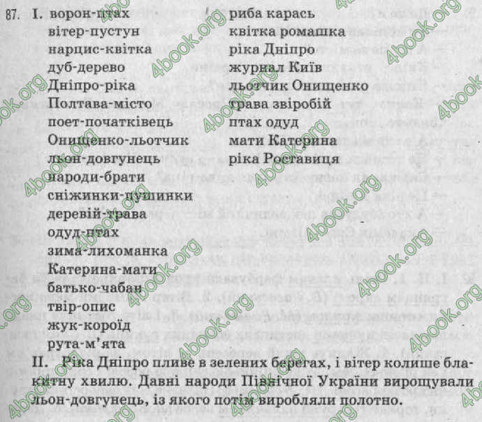 Відповіді Рідна мова 8 клас Заболотний 2008. ГДЗ