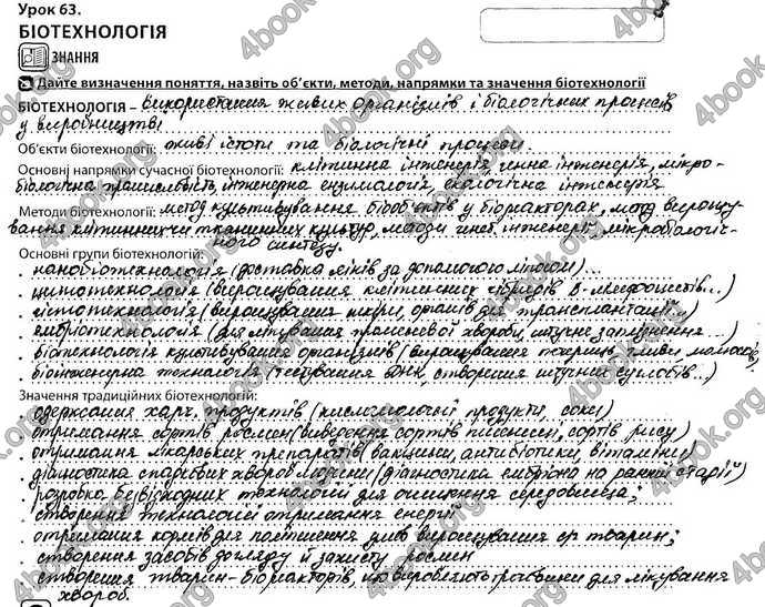 Відповіді Зошит Біологія 9 клас Соболь. ГДЗ