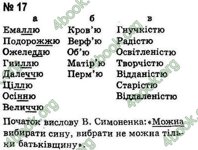 Ответы Українська мова 8 класс Ворон. ГДЗ