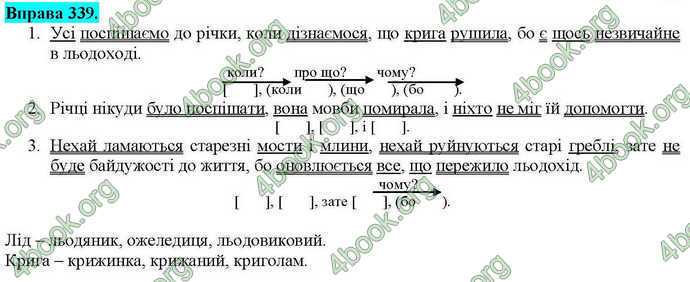 Ответы Українська мова 9 класс Заболотний 2017 (Рус.). ГДЗ