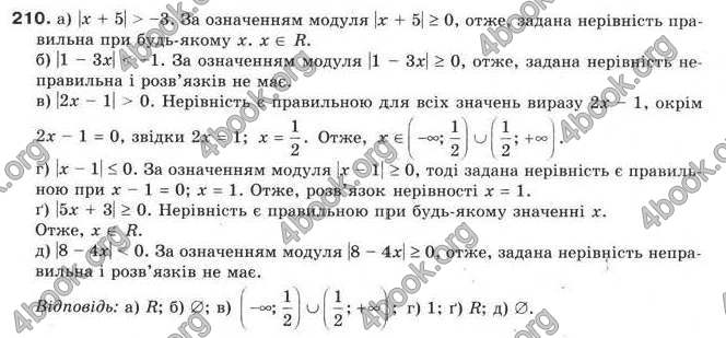 Відповіді Алгебра 9 клас Бевз 2009. ГДЗ