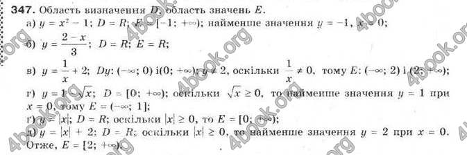 Відповіді Алгебра 9 клас Бевз 2009. ГДЗ