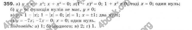 Відповіді Алгебра 9 клас Бевз 2009. ГДЗ