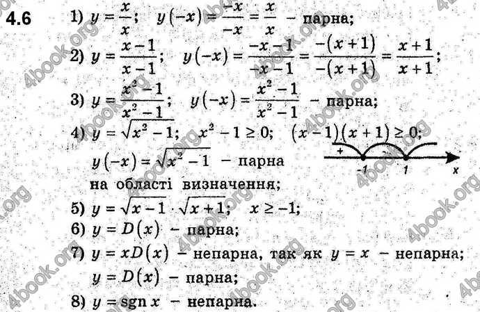 Відповіді Алгебра 9 клас Мерзляк (Погл.) 2009. ГДЗ