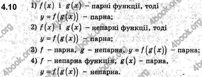 Відповіді Алгебра 9 клас Мерзляк (Погл.) 2009. ГДЗ