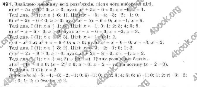 Відповіді Алгебра 9 клас Бевз 2017. ГДЗ