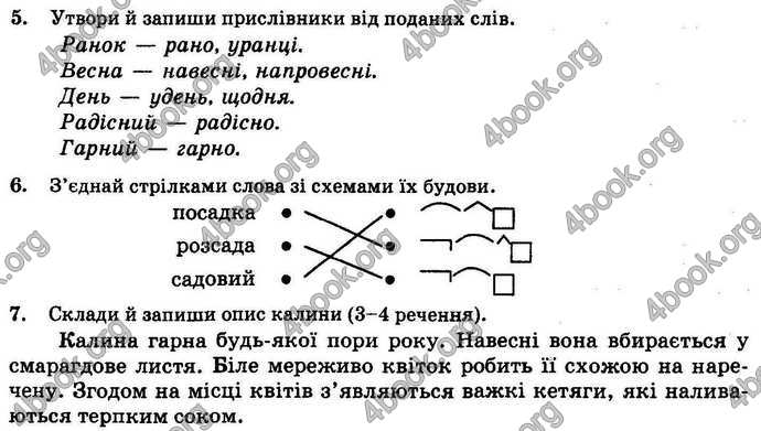 Відповіді Орієнтовні контрольні Українська мова 4 клас 2018. ГДЗ