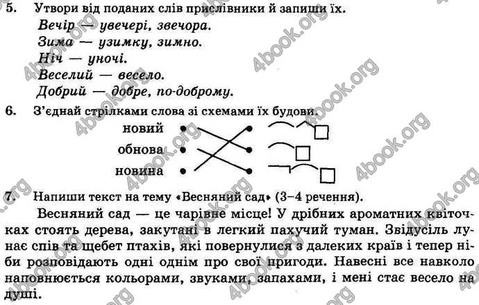 Відповіді Орієнтовні контрольні Українська мова 4 клас 2018. ГДЗ