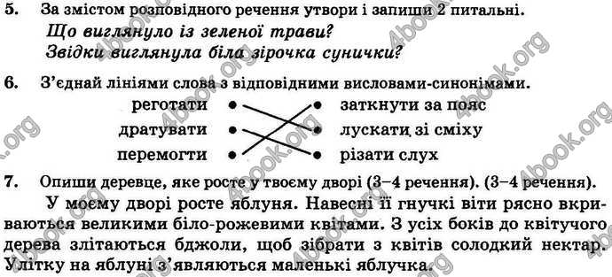 Відповіді Орієнтовні контрольні Українська мова 4 клас 2018. ГДЗ