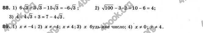 Відповіді Алгебра 9 клас Мерзляк 2009. ГДЗ