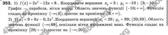 Відповіді Алгебра 9 клас Мерзляк 2009. ГДЗ