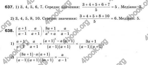 Відповіді Алгебра 9 клас Мерзляк 2009. ГДЗ