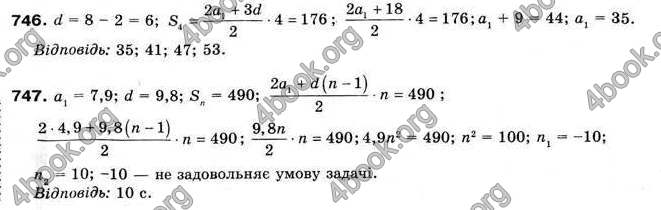 Відповіді Алгебра 9 клас Мерзляк 2009. ГДЗ