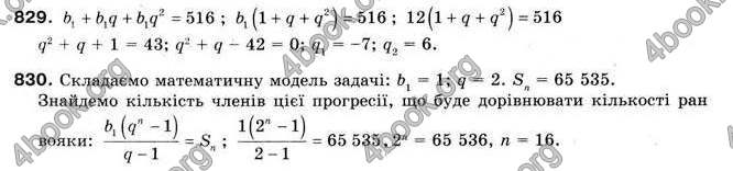 Відповіді Алгебра 9 клас Мерзляк 2009. ГДЗ