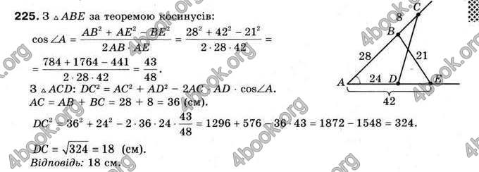 Відповіді Геометрія 9 клас Мерзляк 2009. ГДЗ