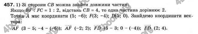 Відповіді Геометрія 9 клас Мерзляк 2009. ГДЗ