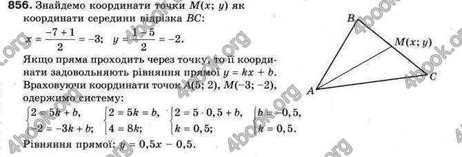 Відповіді Геометрія 9 клас Мерзляк 2009. ГДЗ