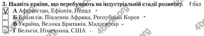 Відповіді Зошит Географія 9 клас Бойко 2017. ГДЗ